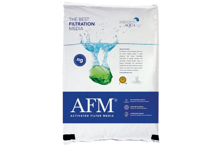Agent filtrant activé AFM - ng pour filtreur 25 lb - Piscines Soucy