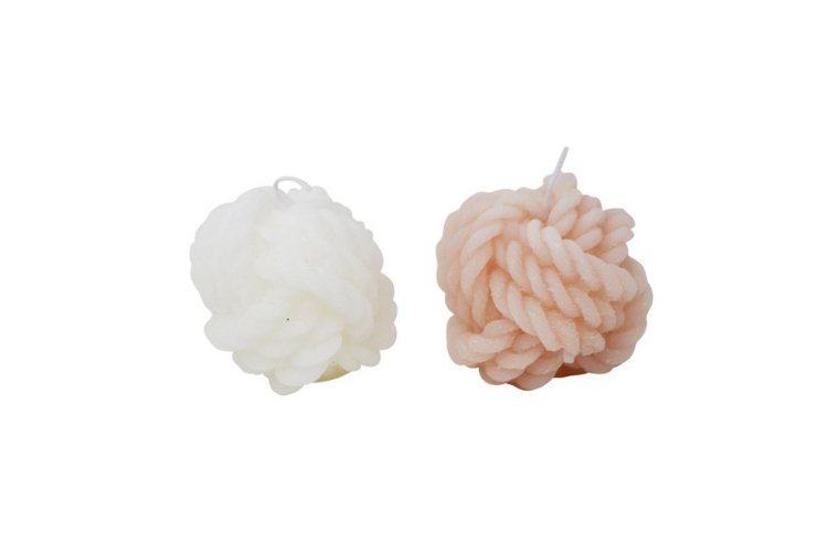 Chandelles boules effet corde (pqt de 2) - Piscines Soucy