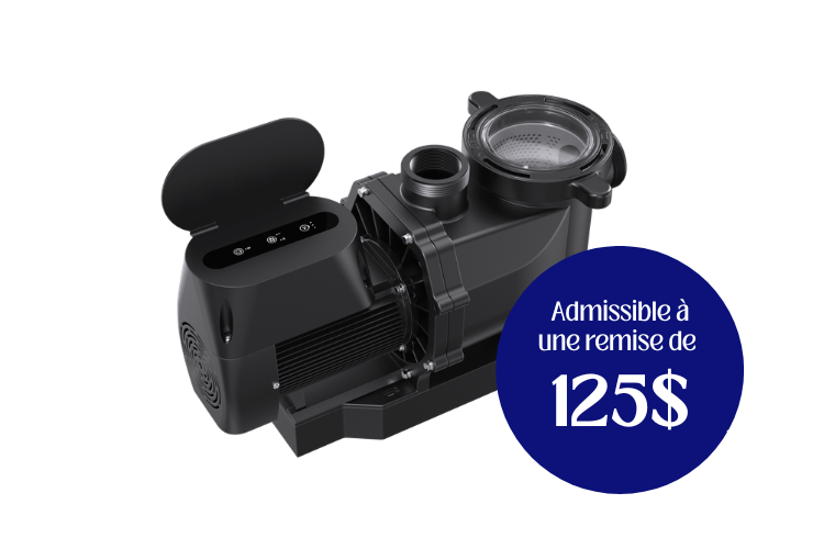 Pompe MOOV 1,5 HP 2 VITESSES PROGRAMMABLE piscines hors terre