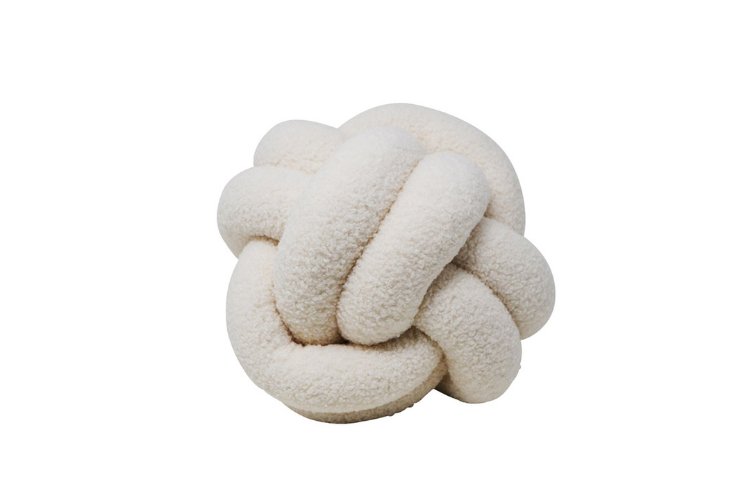 Coussin noeud blanc doux - Piscines Soucy