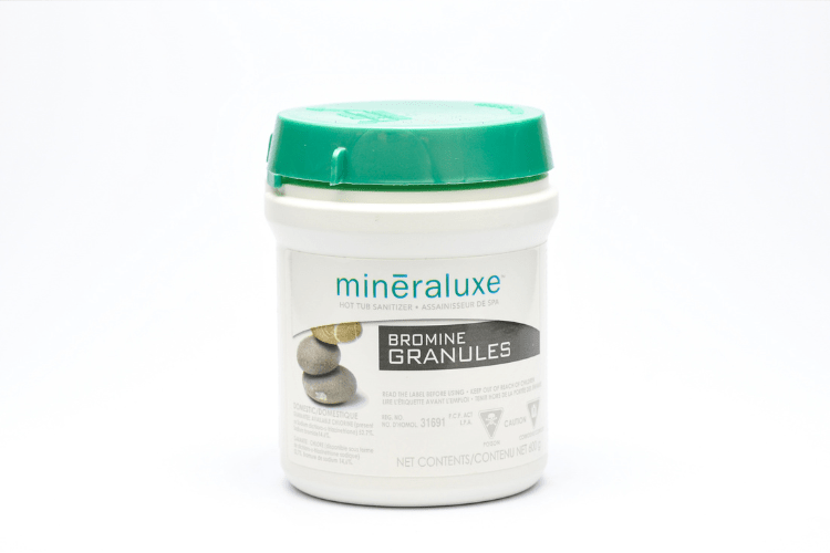 Granules de brome pour spa 600 g Mineraluxe - Piscines Soucy