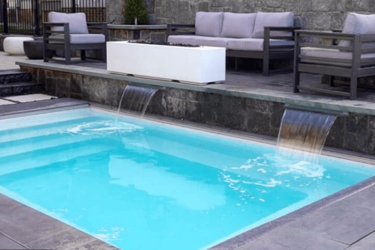 Nouveauté - Piscine creusée en fibre de verre - Milan - Piscines Soucy