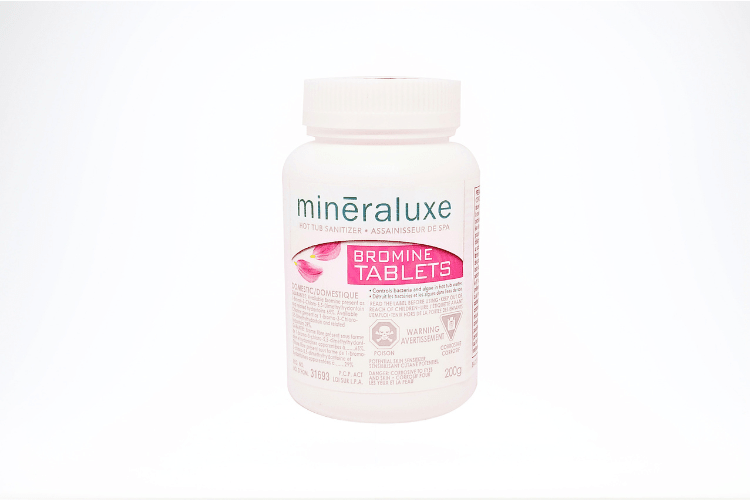 Tablettes de brome pour spa Mineraluxe - Piscines Soucy