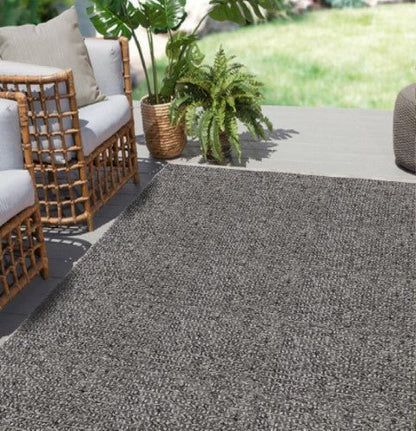 Tapis gris texturé - Collection Terra - Piscines Soucy