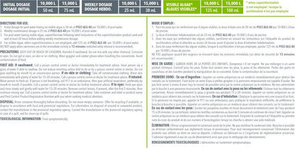 Algicide liquide concentré "Alg Out 40%" 1L - Piscines Soucy