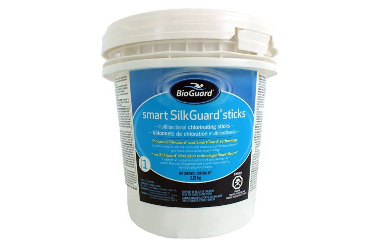 Chlore en bâton Silkguard 2,25 kg - Piscines Soucy