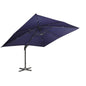 Parasol suspendu de 10' avec base en granite - Piscines Soucy