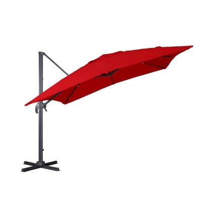 Parasol suspendu de 10' avec base en granite - Piscines Soucy