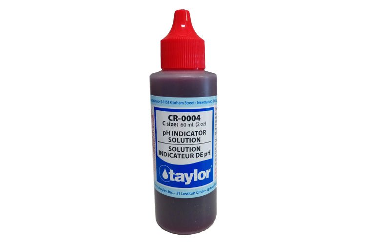 Réactif 04 pH indicateur Taylor 60 mL - Piscines Soucy