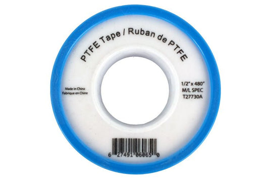 Ruban de Téflon Suprême blanc 0,5'' - Piscines Soucy