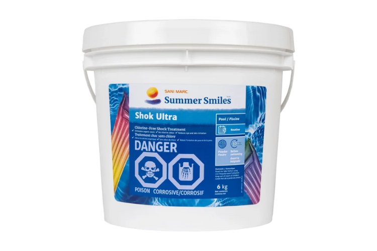 Traitement choc sans chlore « Shok Ultra » 6 kg - Piscines Soucy