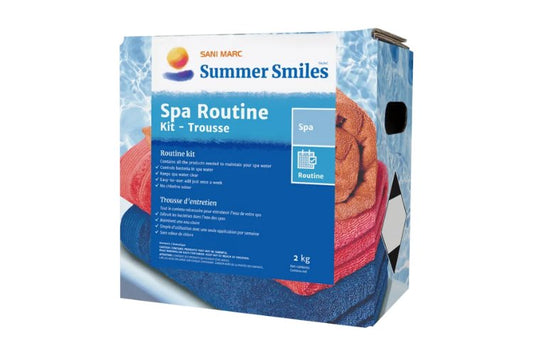 Trousse d'entretien Spa Routine - Piscines Soucy