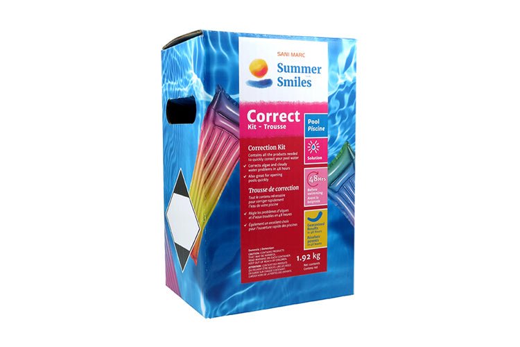 Trousse d'ouverture "Correct kit" - Piscines Soucy