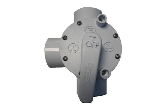 Valve 3 voies 1 1/2" en ABS collé - Piscines Soucy